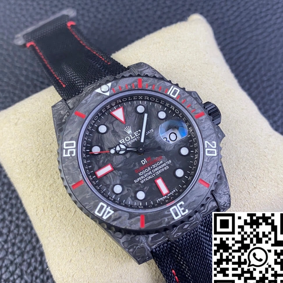 Strap Submariner Nylon DIW Factory VS Rolex Velcro 0418